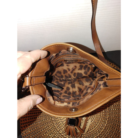 b. makowsky Leather Crossbody - Picture 6 of 7